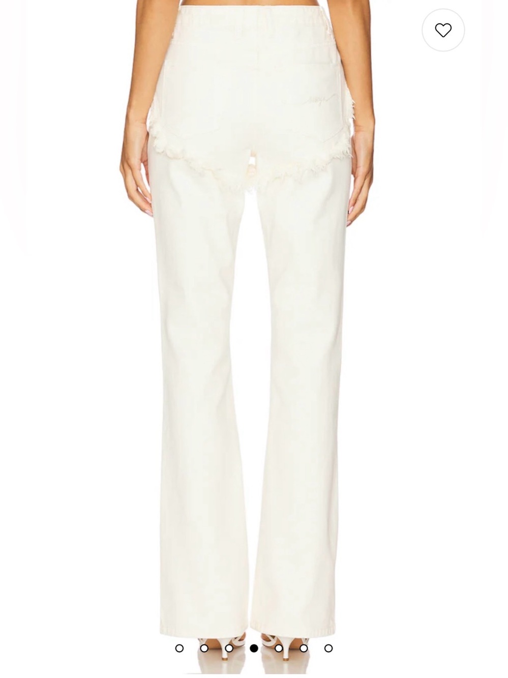 Seroya Dahlia frayed flare jeans - Picture 3 of 7